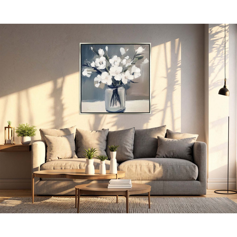 Softly Blooming 1 - Framed, Large