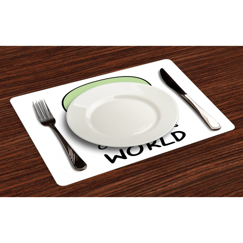 Polyester Kids Rectangle Placemat