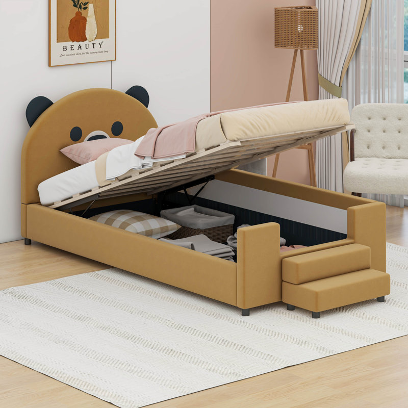 Lit avec rangement, Brown