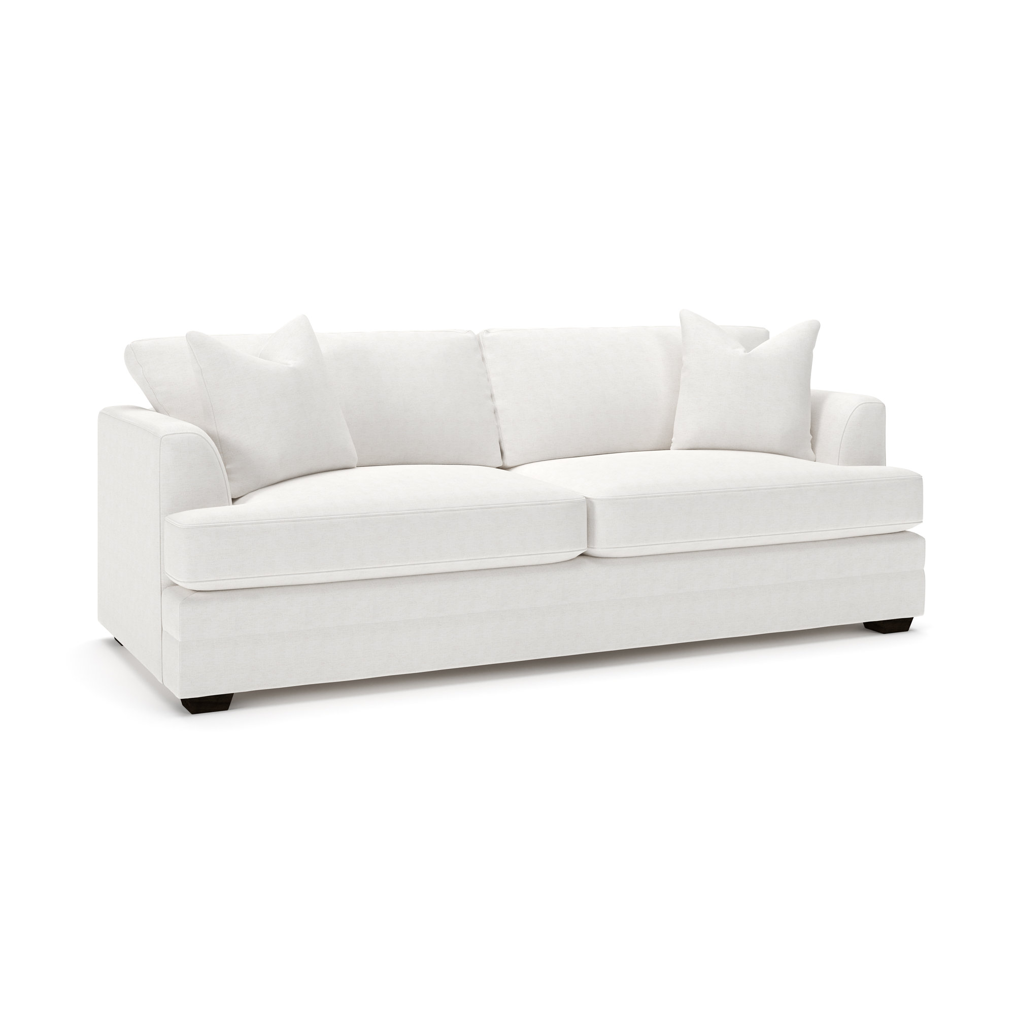 Edan Upholstered Queen Sleeper Sofa, Nomad Snow Crypton® Chenille