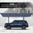 Outdoor Carport, Single Carport Metal Frame