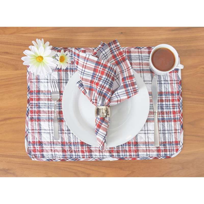 Josceline 6 Piece Cotton Placemat Set