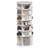 Spinning Shoe Rack,Free Standing 360° Revolving Shoe Organizer,High Bottom Design Shoe Tower-1124175867