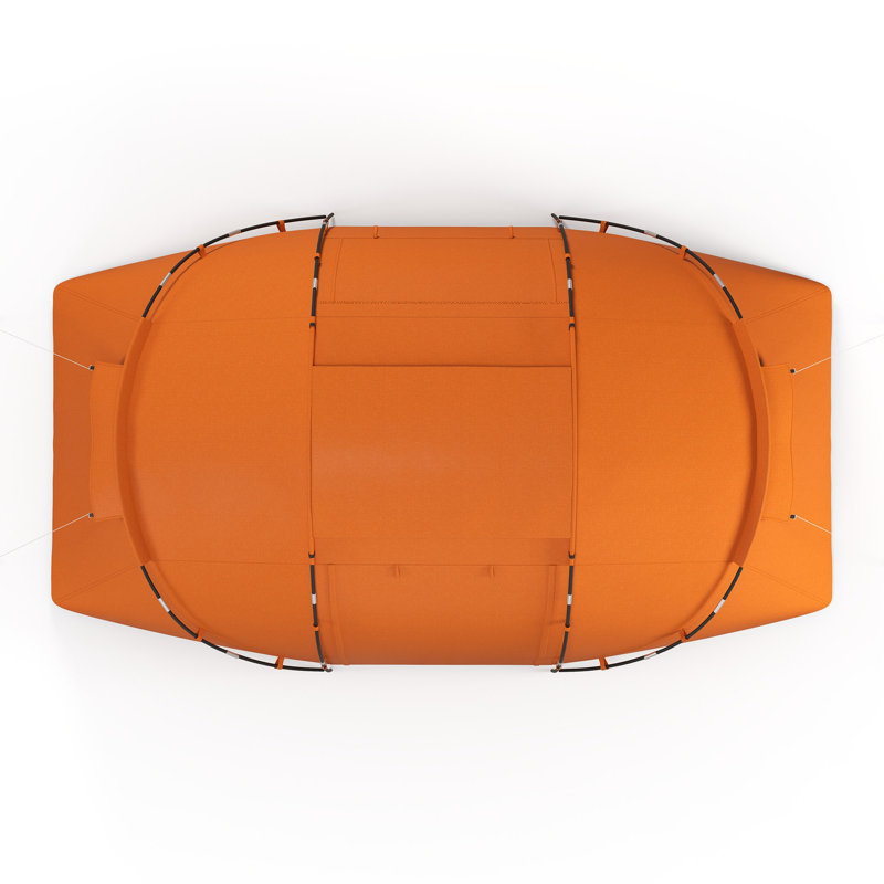 Brazley 6 Person Tent, Orange