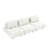 100.8" Teddy Soft Cushion Three-seater Sofa-281790797