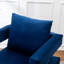 Chaise avec accoudoirs recouverts de tissu d'ameublement-111754555-111754558