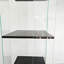 Vitrine en verre trempé avec éclairage DEL télécommandé pour figurines de collection