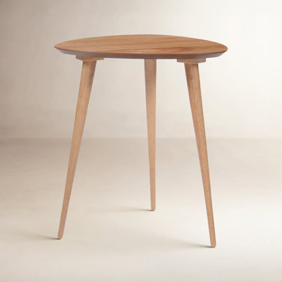 Kamile Solid Wood End Table