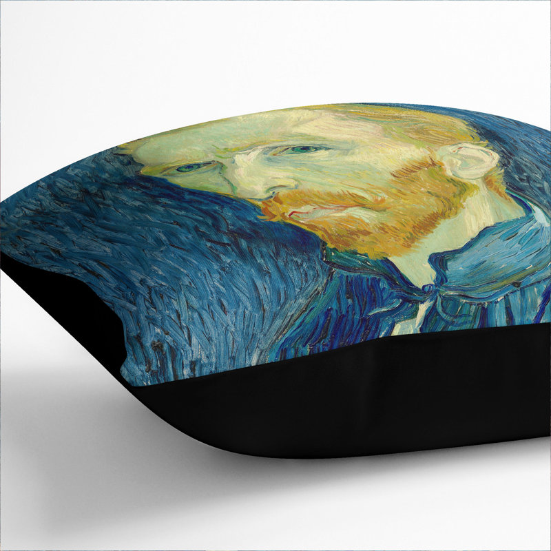 Square Cushion, 55cm H x 55cm W x 20cm D, Black