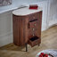 Ayonah Solid Wood 80cm W 5 - Drawer Chest of Drawers