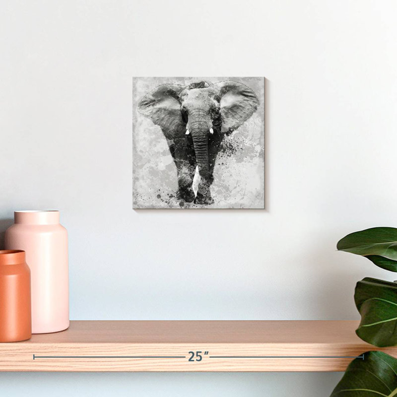 Crowle Proud Elephant, H 10 po x l 10 po