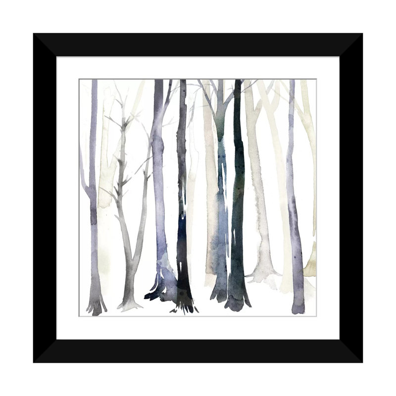 «In The Forest II» par Grace Popp - reproduction d'art sur toile tendue, H 24 po x l 24 po x P 1 po, Blanc