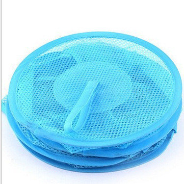 Storage product Hanging Multi-layer Storage Cage  3 Compartments Foldable Hanging Net For Drying Food And Storing Clothing