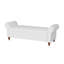 Banc de rangement rembourré, banc de chambre à coucher, banc de rangement en bout de lit-326461694