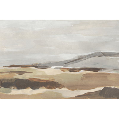 Dusky Mountain I by Annie Warren - Wrapped Canvas Print