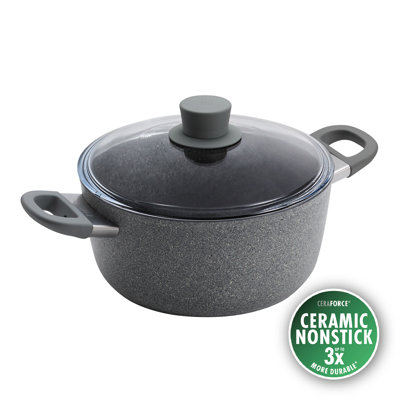 Four néerlandais antiadhésif en céramique et en aluminium 4,8 pte avec couvercle ZWILLING Parma Plus