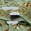 Tapis lavable à la machine Botanical Flora-110145135
