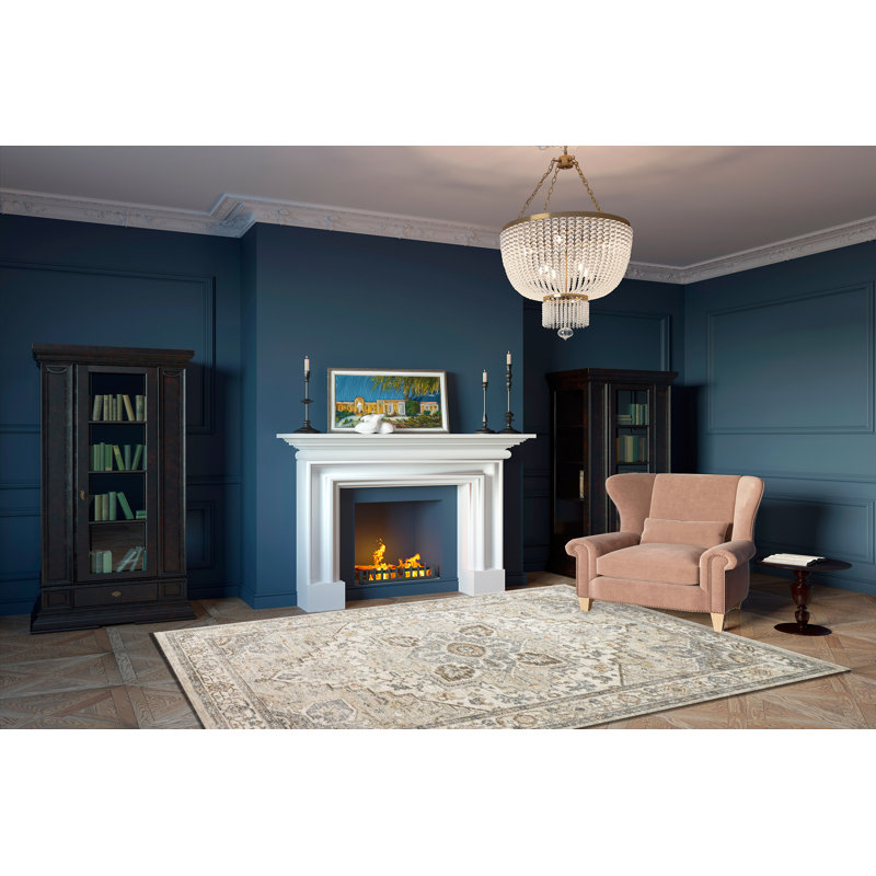 Hillenbrand 18861-189 Crème / beige / multicolore, Rectangle 6 pi 3 po x 8 pi 6 po