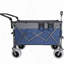 Chariot pliant multifonctionnel avec poignée pivotante et pneus de plage de 9 po x 4 po pour le camping et la plage - 300 L XL très résistant, charge de 480 lb, grande capacité de transport, d'épicerie et d'extérieur-123115791
