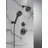 ProClean 7-Spray Wall-Mount Handheld Shower Head, High Pressure Spray Hand Shower with Hose-86278090