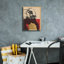  «Gold Geometric Elephant 1» par Alonzo Saunders, art mural sur toile, 12 po x 16 po-918991099