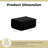 No Assembly Required of large-sized corduroy Ottoman modules,Matching modular sofa combination sofa-208314523