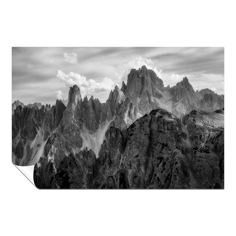 High Mountain Peaks - No Frame Print, 20cm H x 31cm W x 0.5cm D