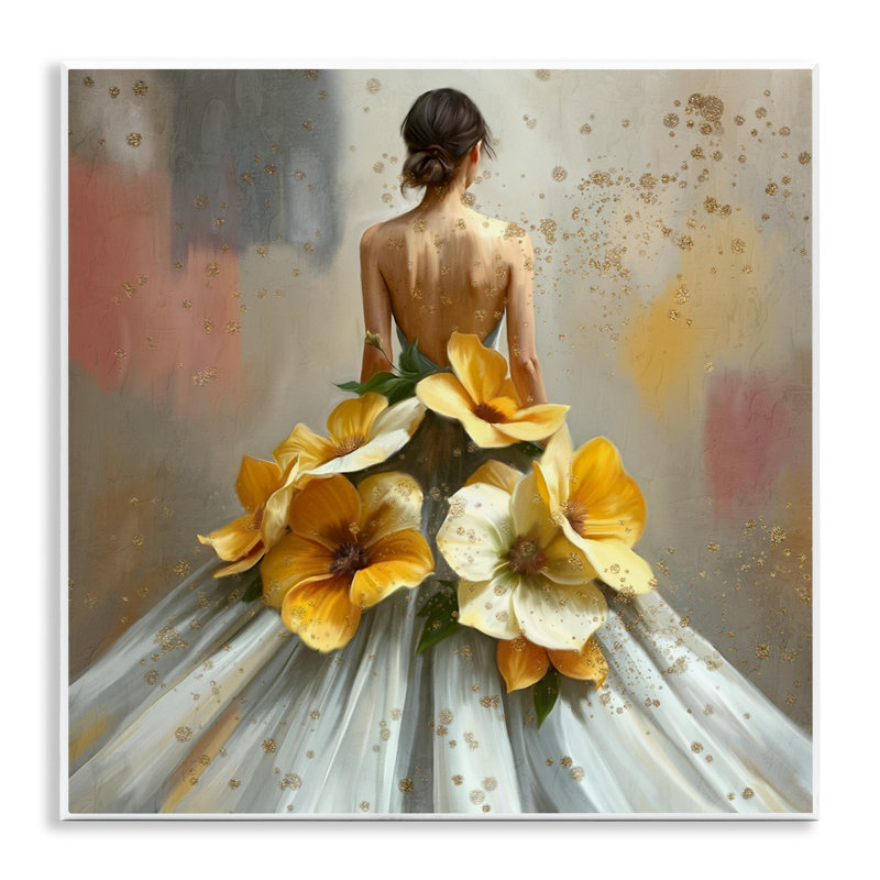 «Opulent Opel Ball Gown», art mural par Kim Allen