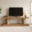 Meuble télé 63 po pour téléviseur de 70 po ou moins avec tablettes à 2 niveaux