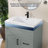30 In. W X 22 In. D Solid Surface Cultured Marble White Single Sink Bath Vanity Top Rectangular Basin Countertop