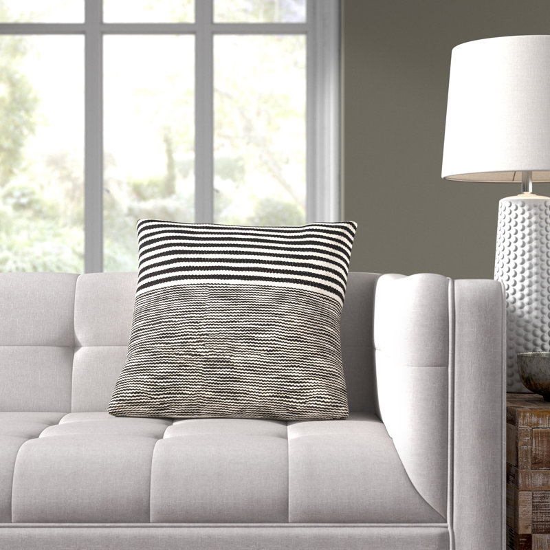 Rhoda 100% Cotton Throw Square Pillow, 18" H x 18" W, No Fill