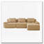 Canapé modulaire en tissu Corduroy-1051800128