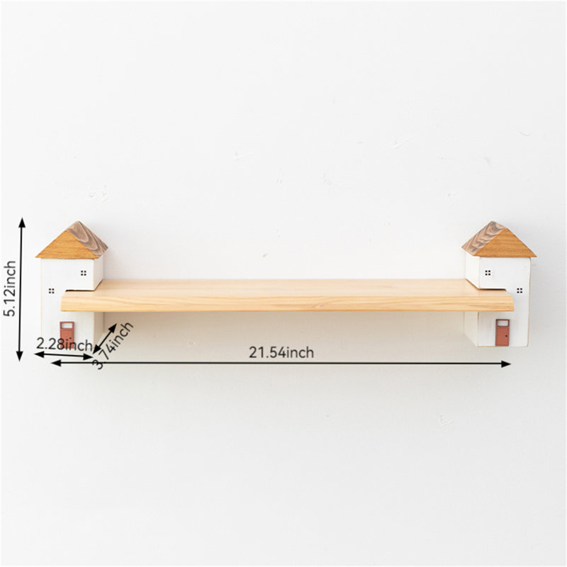 Rhyus Wood Floating Shelf