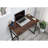 Bloomington Metal Base Computer Desk