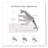 Fellowes® Single Screen Desktop Mount-96505102