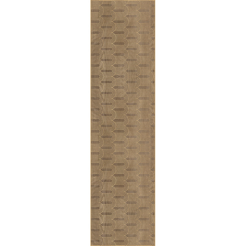 Bluxome Geometric Indoor / Outdoor Area Rug, Runner 66 x 250cm