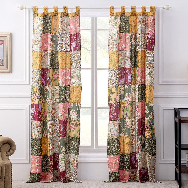 Greenland Home Fashions Antique Chic Window Panel Pair