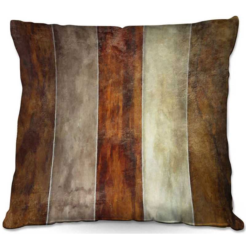 Coussin décoratif carrée de canapé, 16 po x 16 po