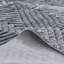 Tapis gris fait à la main Houstyn-79107718