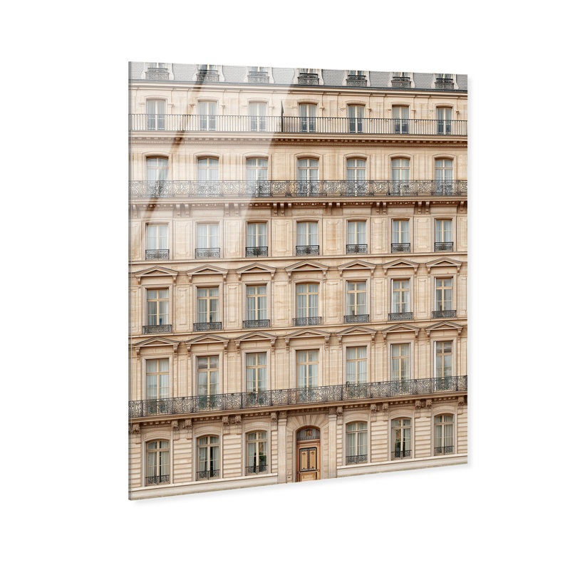 Sculpted Facade Print, 36"H x 45"W, High-Gloss Acrylic Print