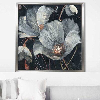 Coquelicots translucides - peinture
