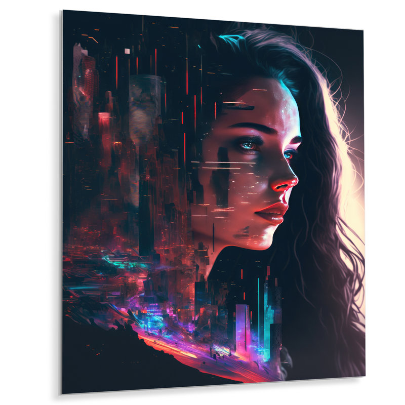 Wall Decor on Metal, 20" H x 12" W x 1" D