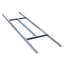 Rowlinson Trentvale 6x4 Metal Apex Shed with Foundation Kit-109248326