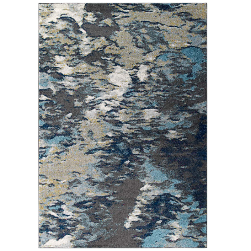 Modway Entourage Foliage Contemporary Modern Abstract Area Rug, Rectangle 8' x 10'