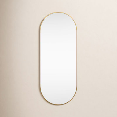 Elington Metal Oval Mirror