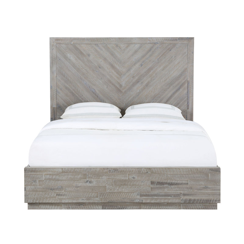 Cosimo Solid Wood Standard Bed, Queen