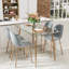 Kimber Rectangular Glass Top Dining Table