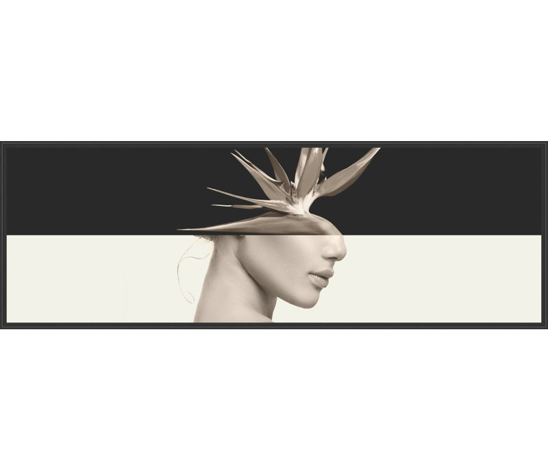 Headdress 3 Print by Studio L57 Narrative, 9.25" H x 26.25" W
