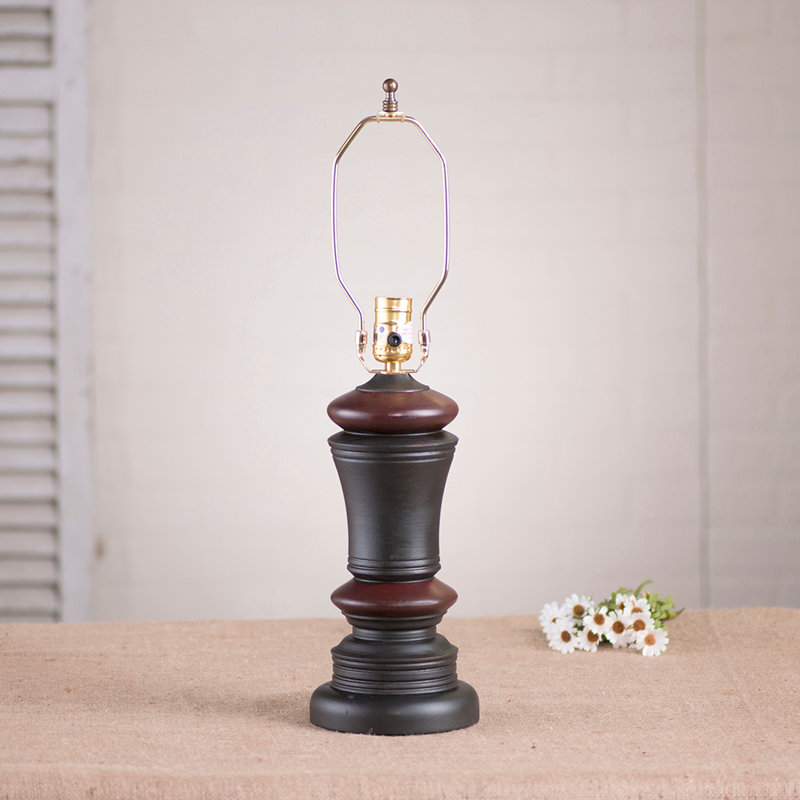 Rogan Solid Wood Lamp Base Lamp