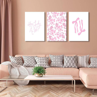 3 Piece Wrapped Canvas Print